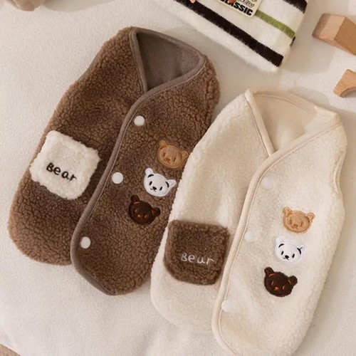 Cute dog clothes fleece - fleece, pet