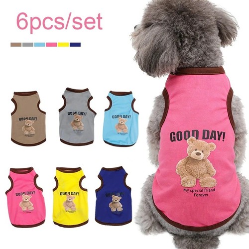 6pcs cartoon bear dog - bear,