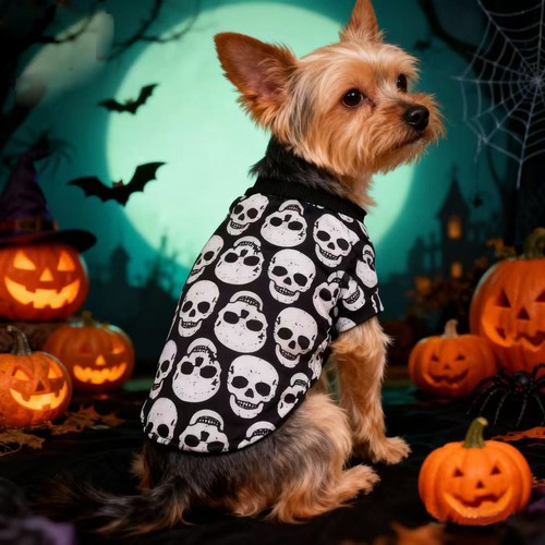 Pet halloween clothes sweater - pet,