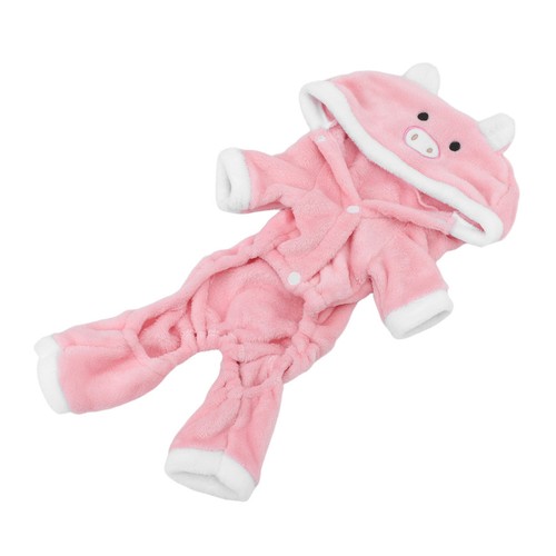 Dog pig warm hoodies cute - pig,