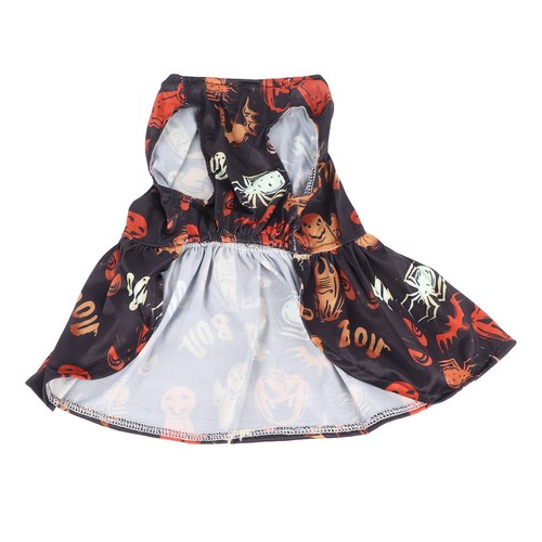 Cute halloween dog dress soft - halloween,