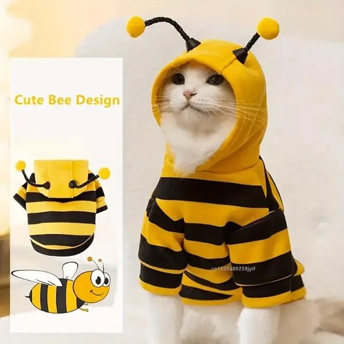 Bee costume pet hoodie - costume,