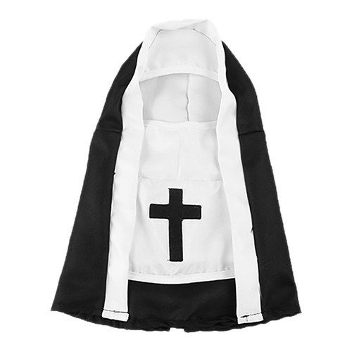 Cute black nun costume - black,
