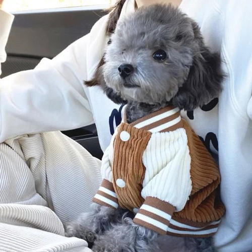 Dog clothes cute embroidered - dog,