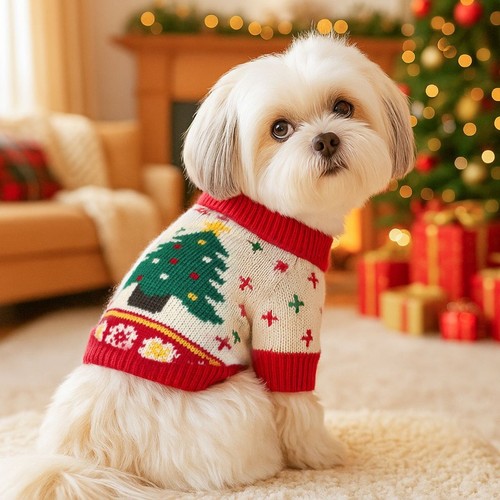 Pet christmas sweater cute - pet, dog